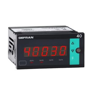 نمایشگر فشار GEFRAN سری 40B96 با ۴ خروجی و ورودی‌های مختلف
