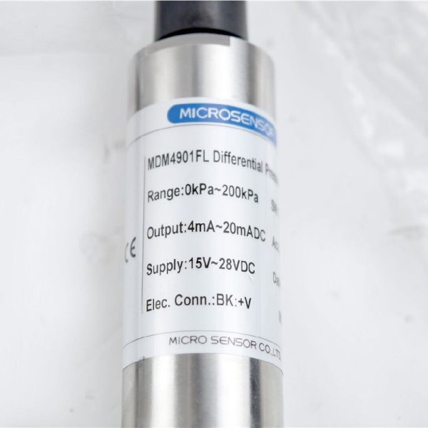 ترانسمیتر اختلاف فشار Microsensor سری MDM4901FL برای کاربرد اکسیژن