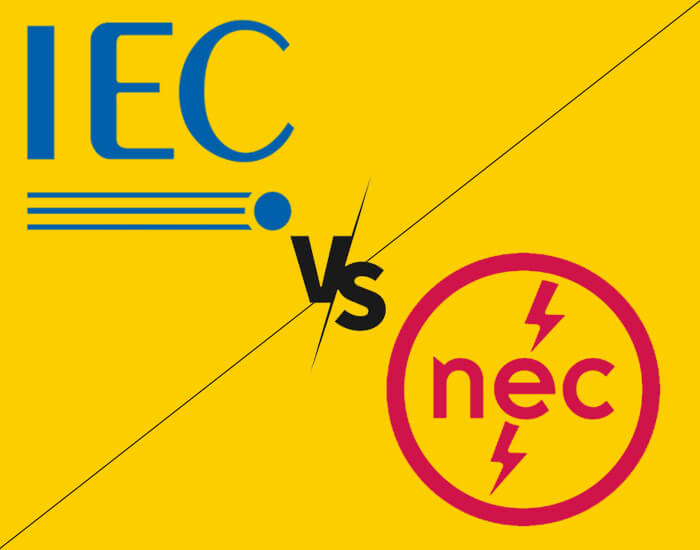 مقایسه طبقه بندی های آیین‌نامه ملی برق NEC و کمیسیون بین‌المللی الکتروتکنیک IEC