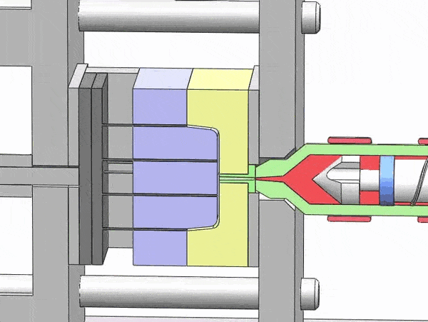 حرکت ماردون برای تزریق به قالب